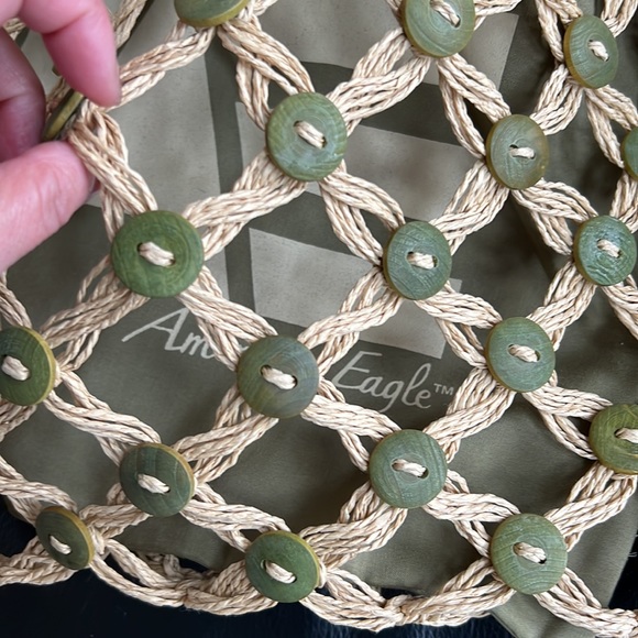 Very cute American Eagle summer tote/ beach bag. Perfect bag for Summer. - Picture 3 of 6